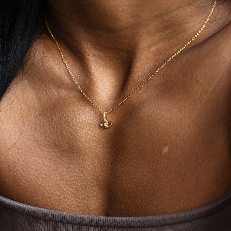 Petite Evil Eye Necklace